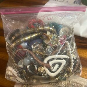 Vintage mixed costume jewelry lot 3.8-3.9lbs
All wearable